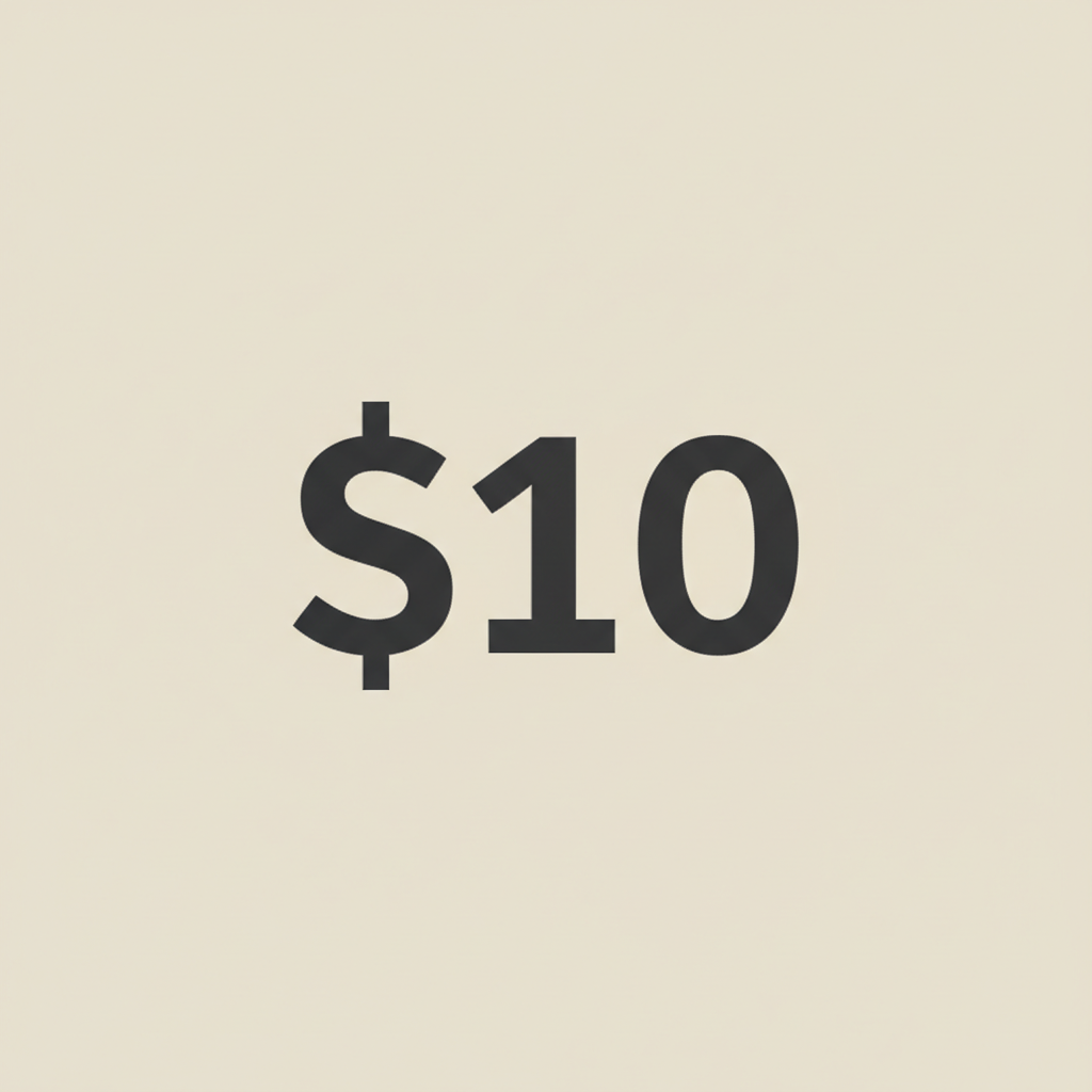 Icon $10