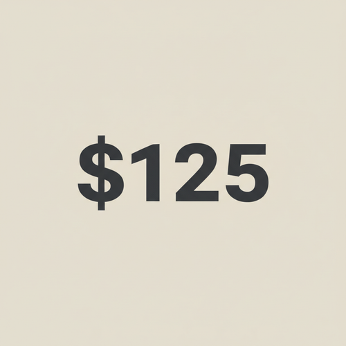 Icon $125