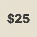 Icon $25