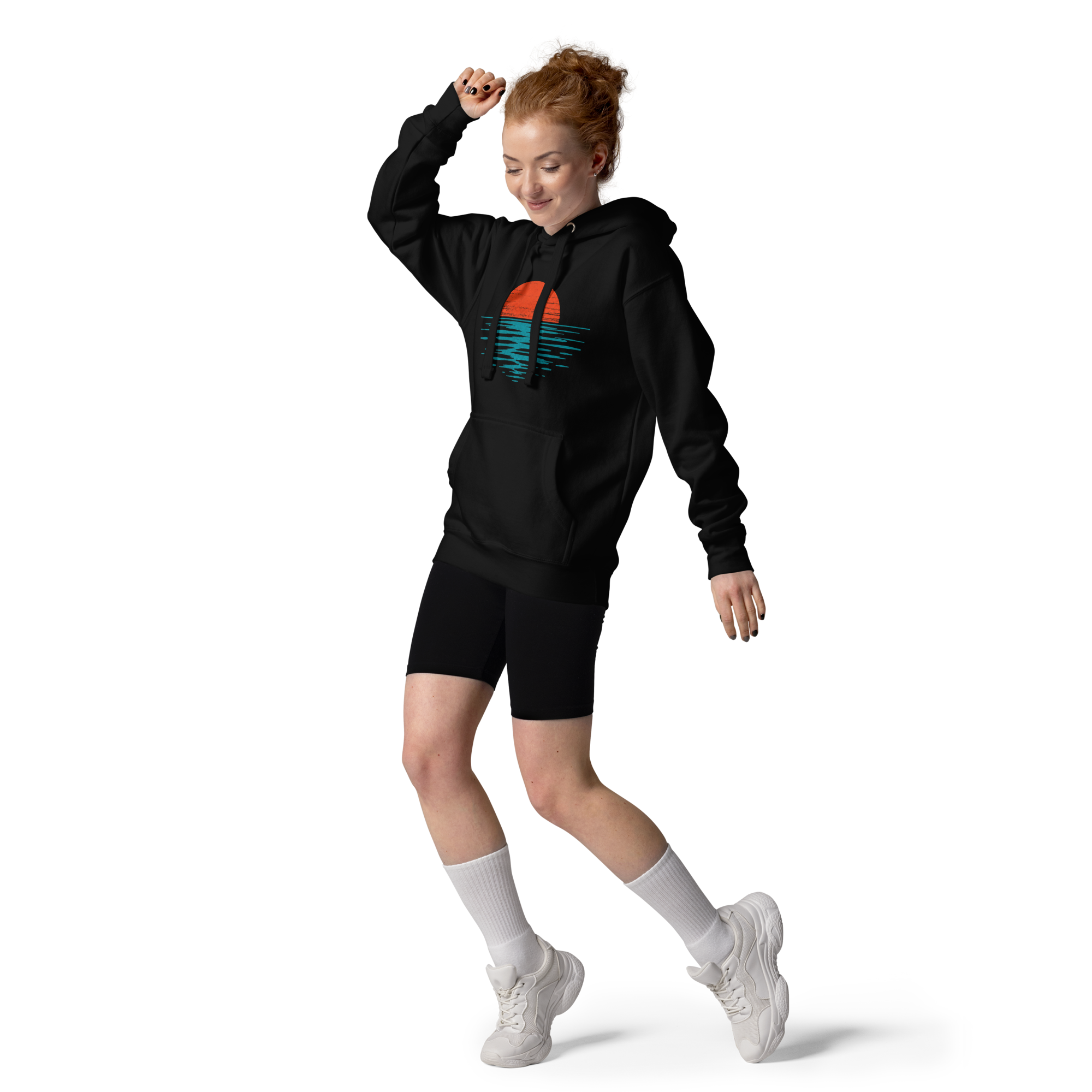 TOWNE SUNSET. Premium Hoddie