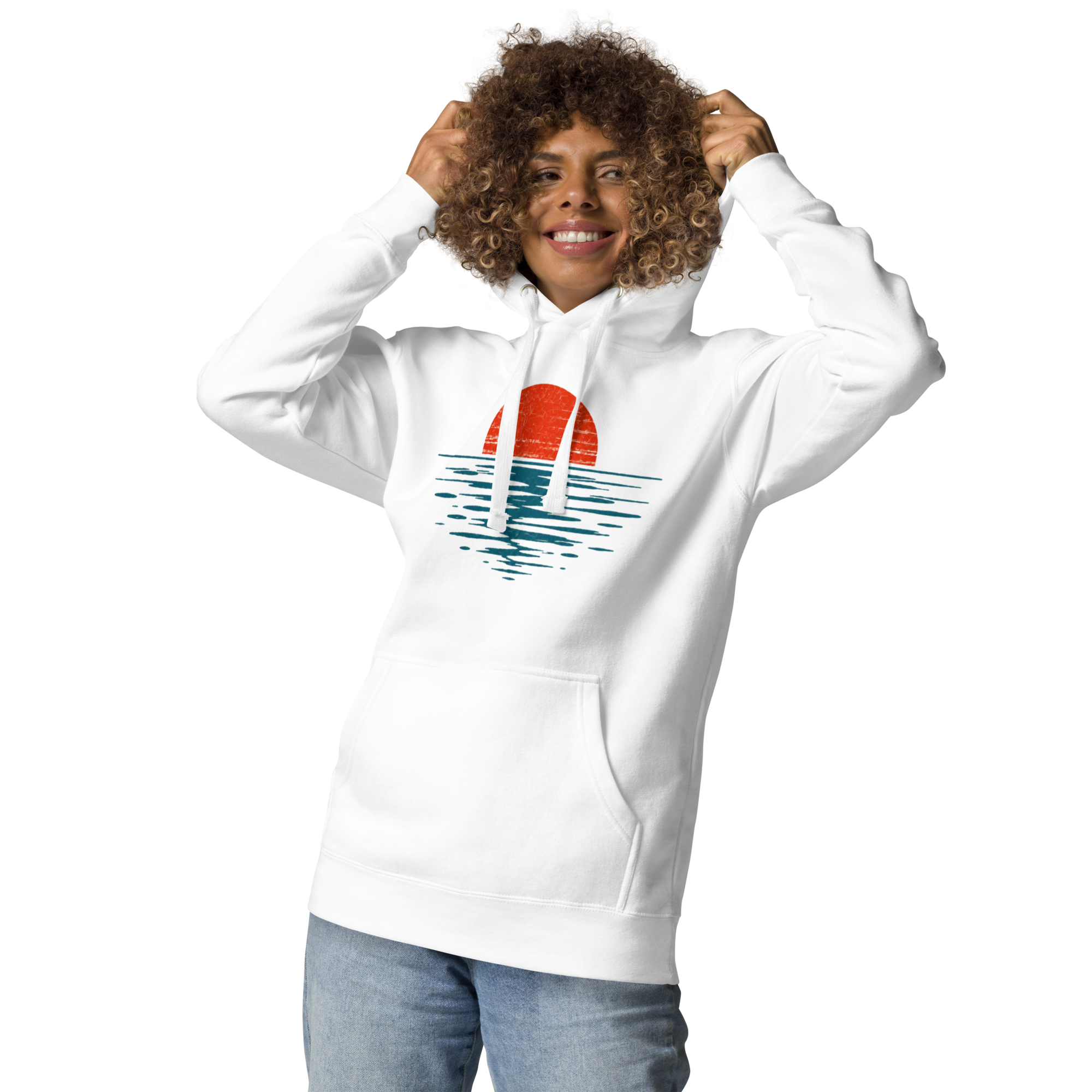 TOWNE SUNSET. Premium Hoddie